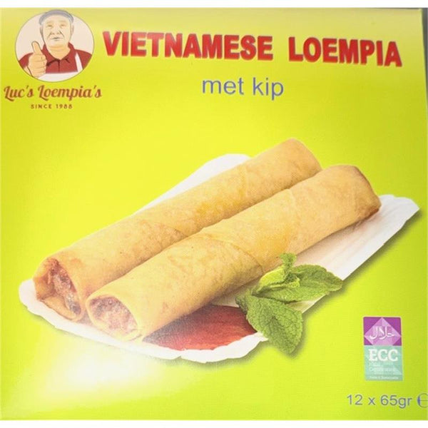 Luc's Loempia Kip 12 x 65gr