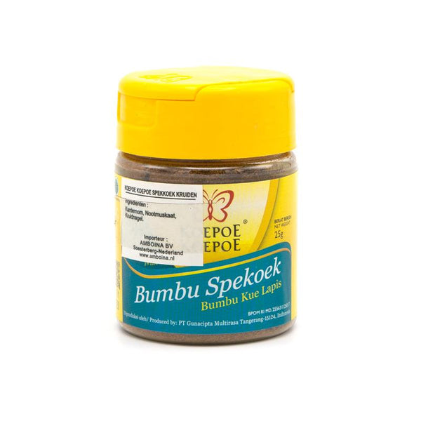 KOEPOE SPEKKOEK KRUIDEN 25G 6st