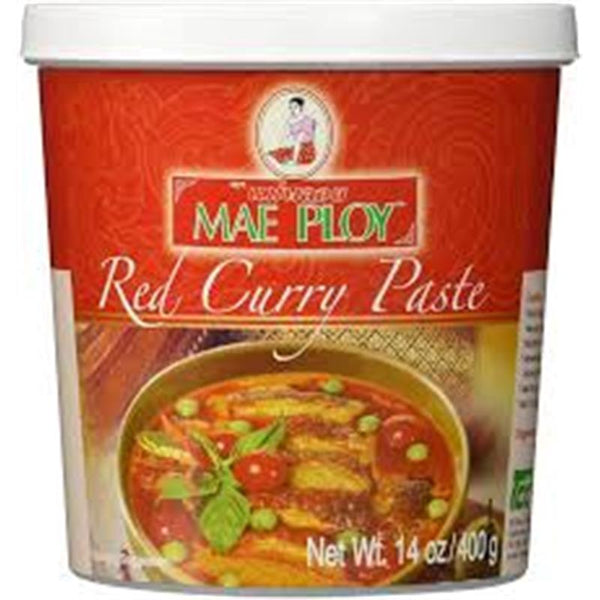 CURRYPASTE ROOD  1 crt x 24 x 400 G