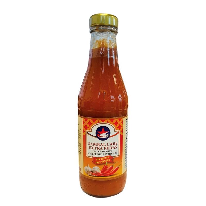INDOSTAR SAMBAL CABE EXTRA PEDAS 400 ML 12x