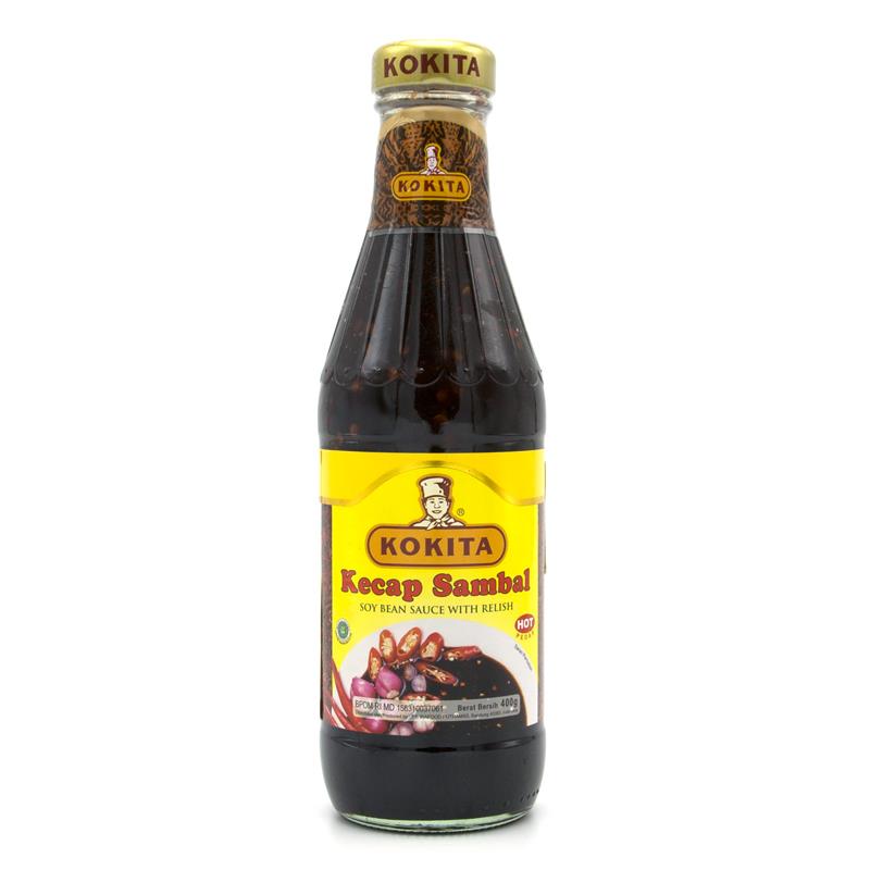 KOKITA KETJAP SAMBAL HOT 400 GR 12x