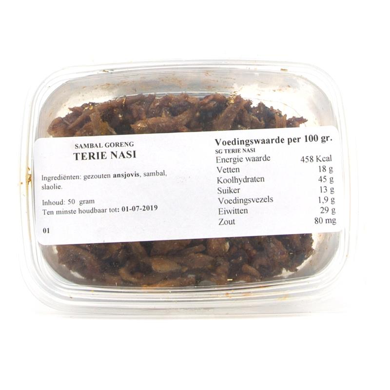 S.G. TERIE NASI 50 gr GEB.